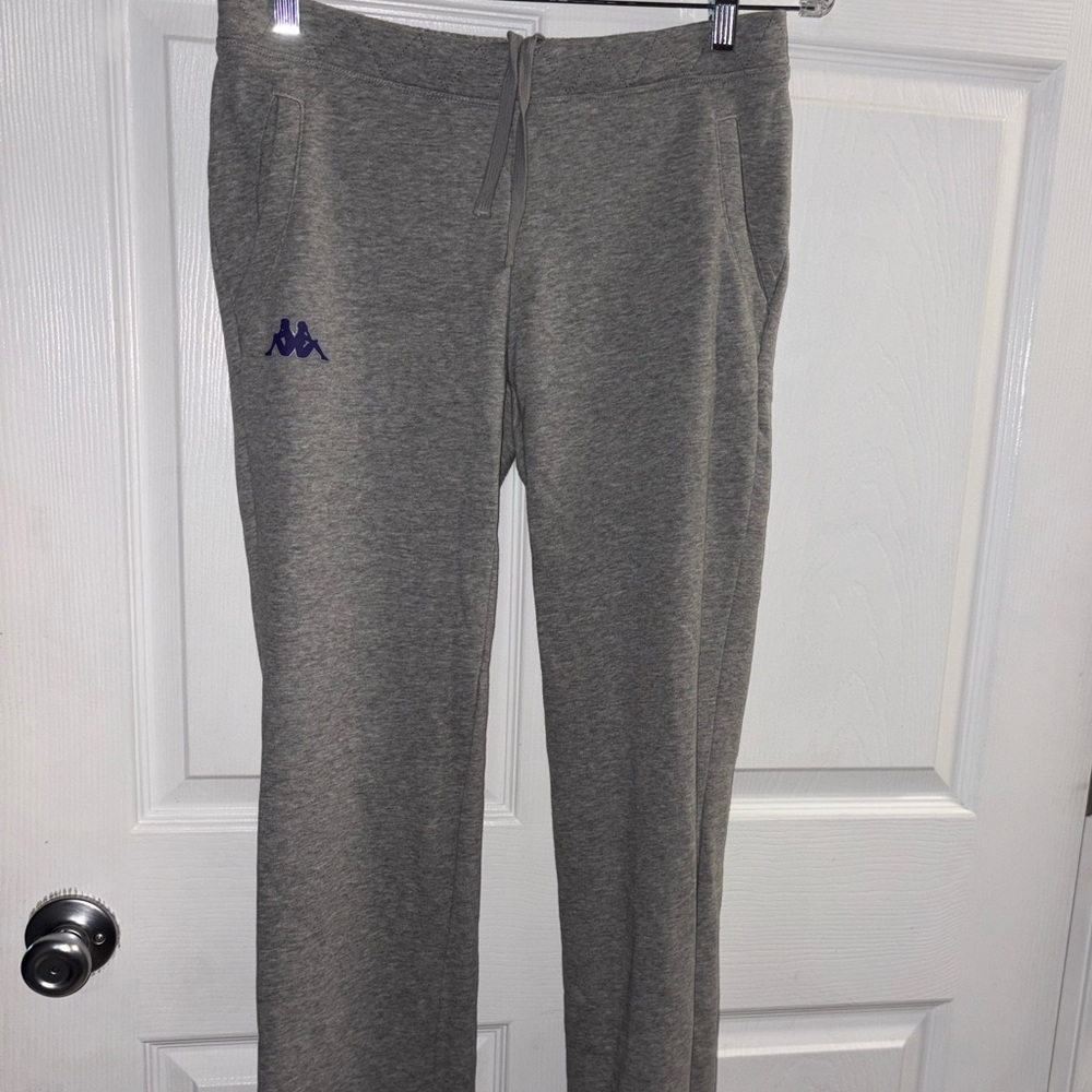 Gray Kappa Sweatpants